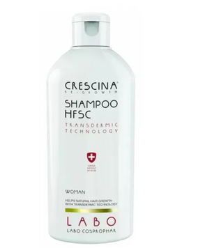 Sampon a hajn&ouml;veked&eacute;s serkent&eacute;s&eacute;re nőkn&eacute;l transzderm&aacute;lis formul&aacute;val Transdermic HFSC Shampoo Woman Crescina, 200 ml UA00839 фото