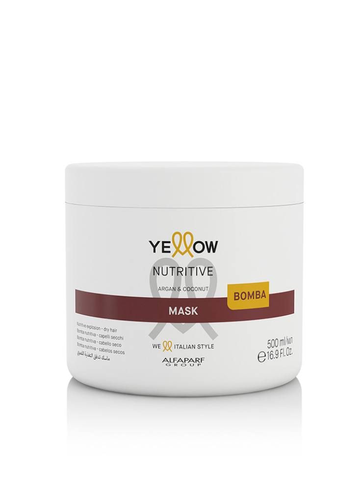 YELLOW NUTRITIVE MASK FOR DRY HAIR