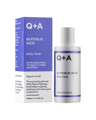 Q+A Glycolic Acid Daily Toner - Тонер для лица с гликолевой кислотой 743843 фото